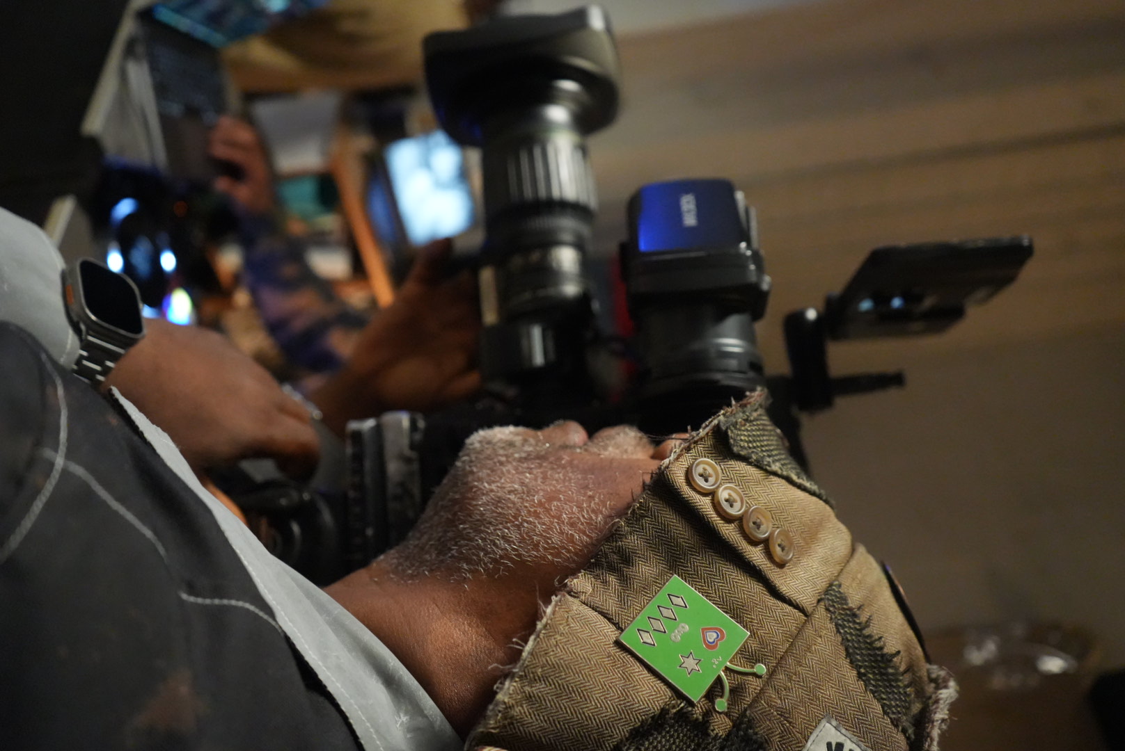 Behind the scenes